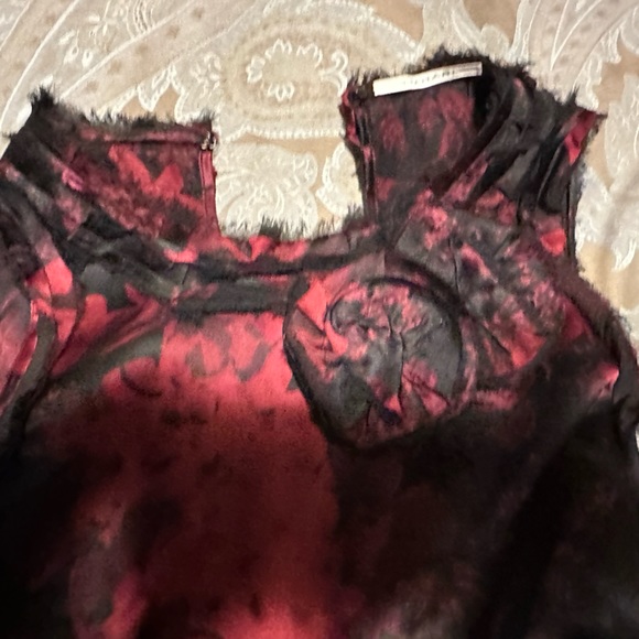 Tahar Silk sleeveless blouse - Picture 2 of 4